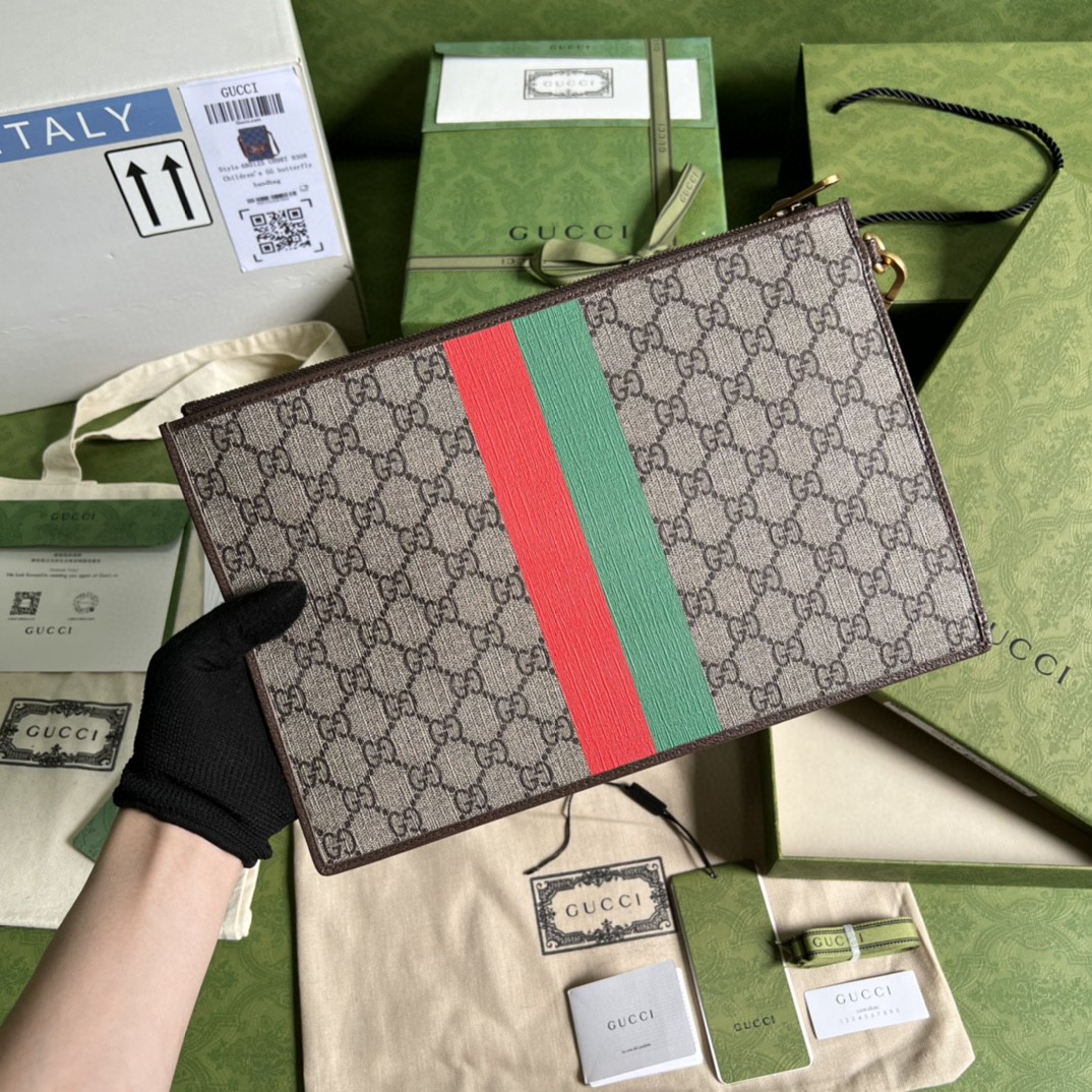 Gucci envelope clutch bag deals