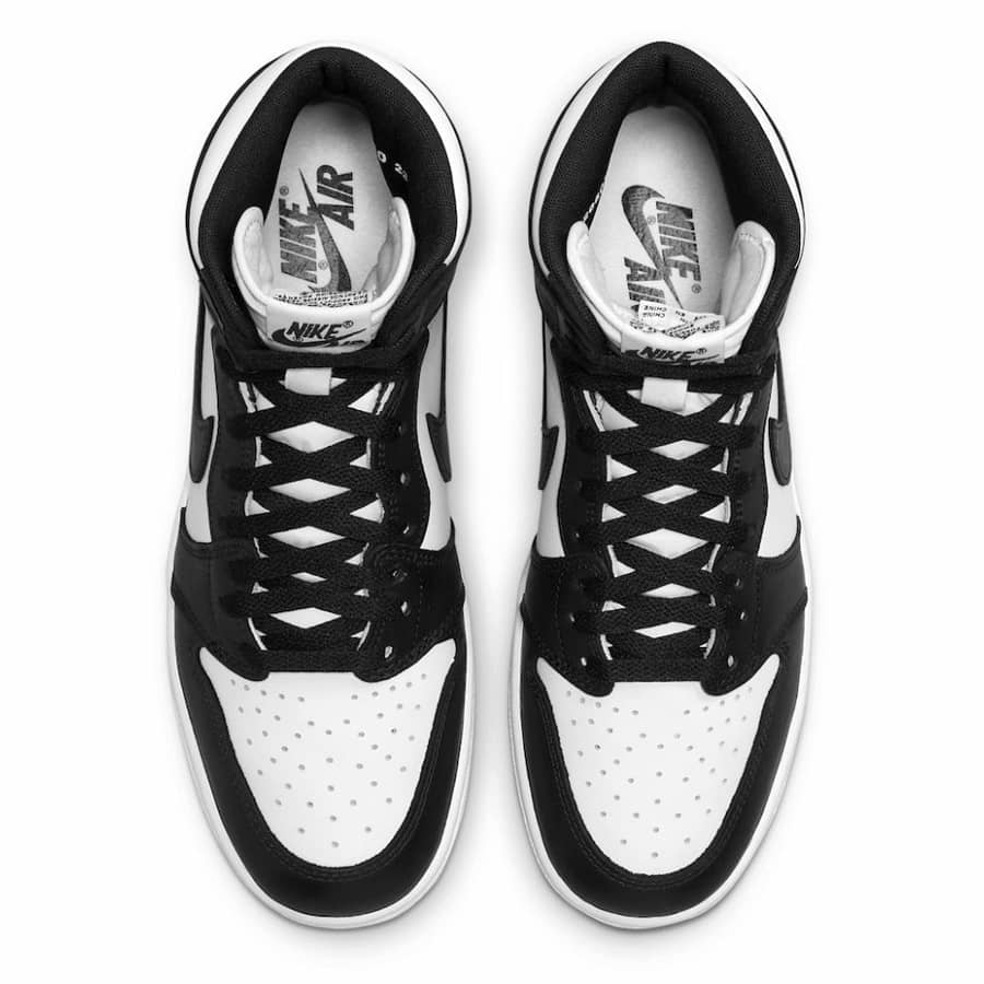 Nike air jordan 1 high og black and white best sale