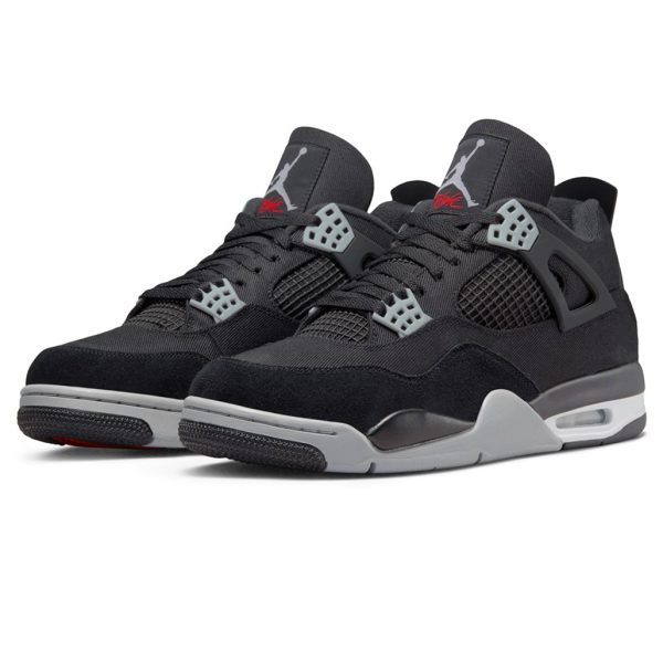 1 jordan 4 retro se black canvas 9988 1