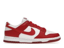 nike dunk low next nature white gym red womens 9988 1