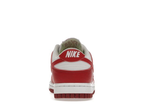 4 nike dunk low next nature white gym red womens 9988 1