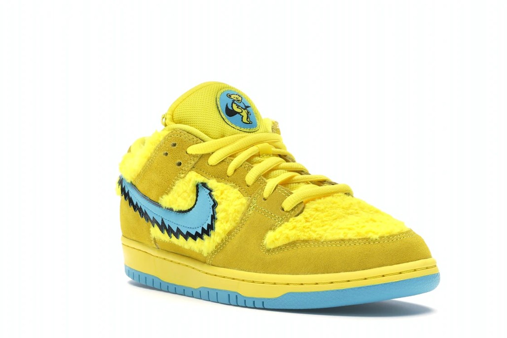 1 nike sb dunk low grateful dead bears opti yellow 9988 1