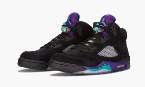3 air Sneakers jordan 5 retro black grape 9988 1