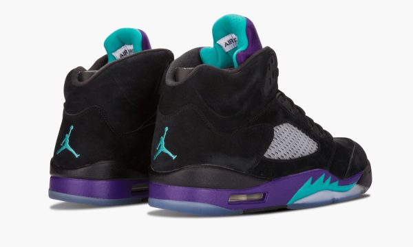 4 air Sneakers jordan 5 retro black grape 9988 1