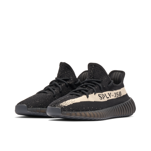 3 yeezy logo boost 350 v2 core black white oreo 9988