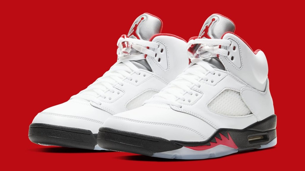 1 jordan 5 retro fire red silver tongue 2020 9988 1