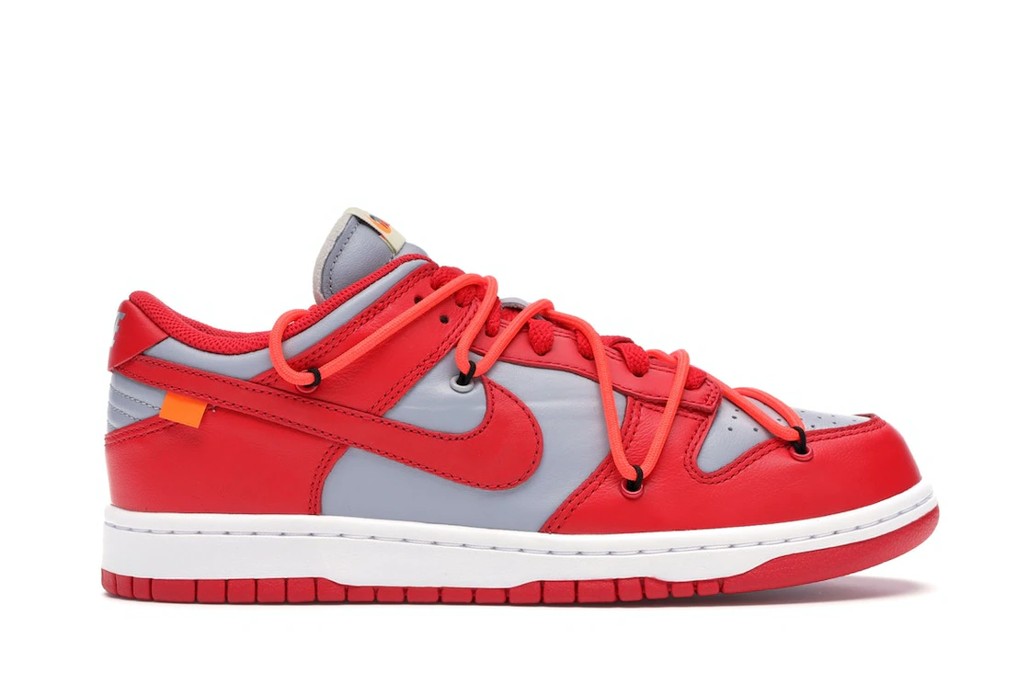 1 nike dunk low offwhite university red 9988 1