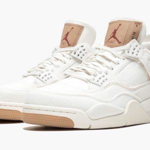 Levis jordan 4 white best sale