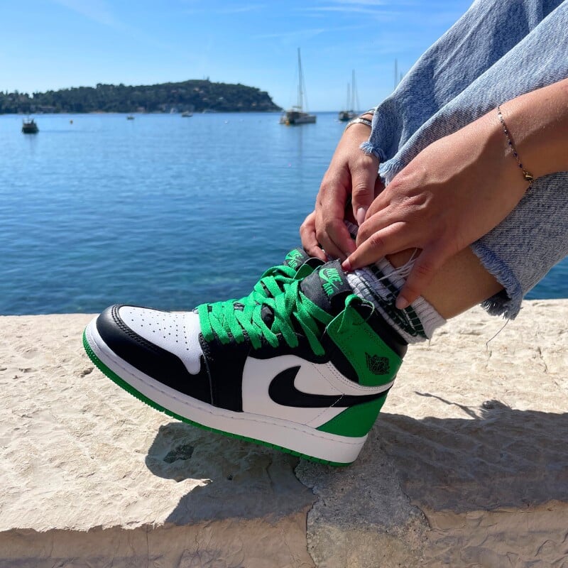 Green air jordan online