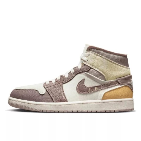 Air Jordan 1 Mid Se Craft Sail Taupe Haze 9999 - Nike Jordan 1 Low