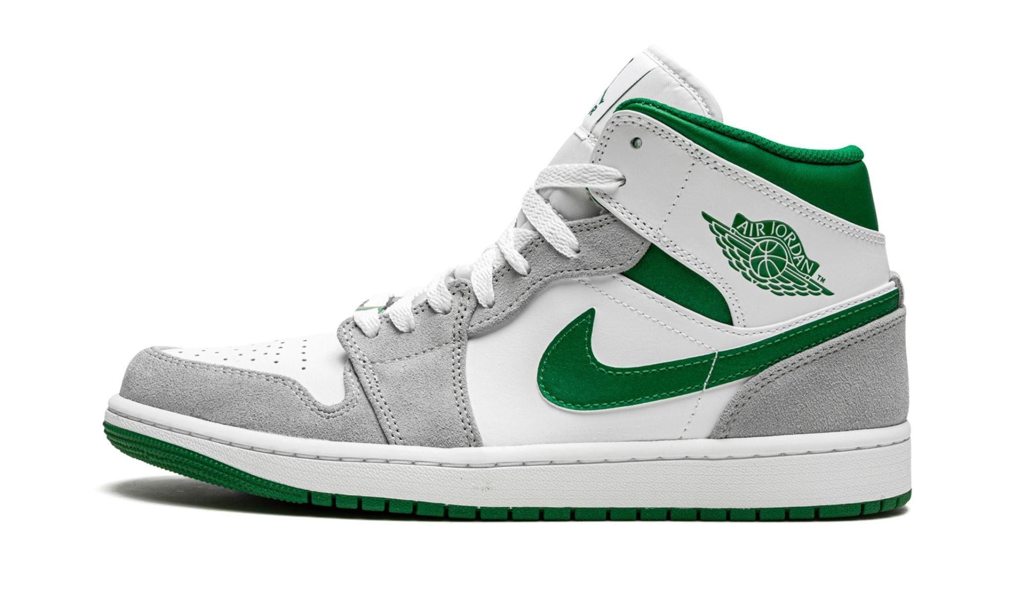 1 air jordan 1 mid se grey pine green white 9988 1