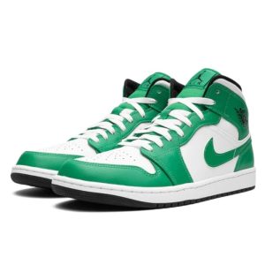 2-Air Jordan 1 Mid Lucky Green   9999