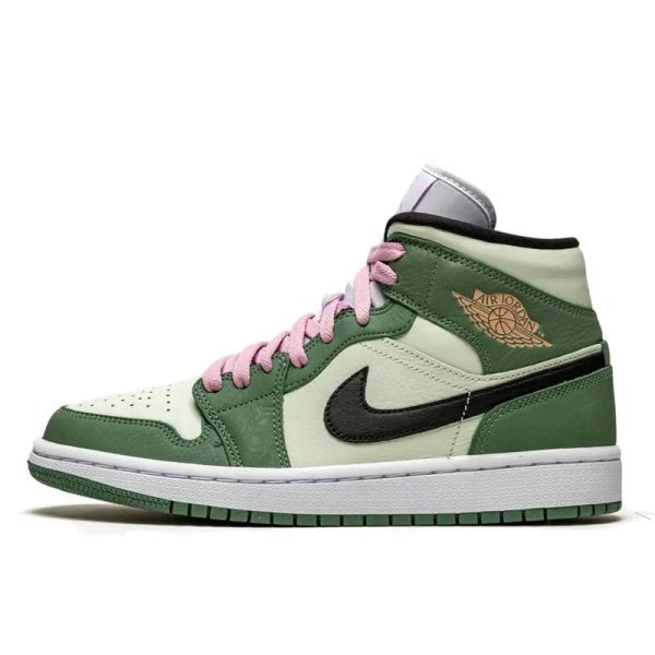 air jordan Blue 1 mid dutch green 9999