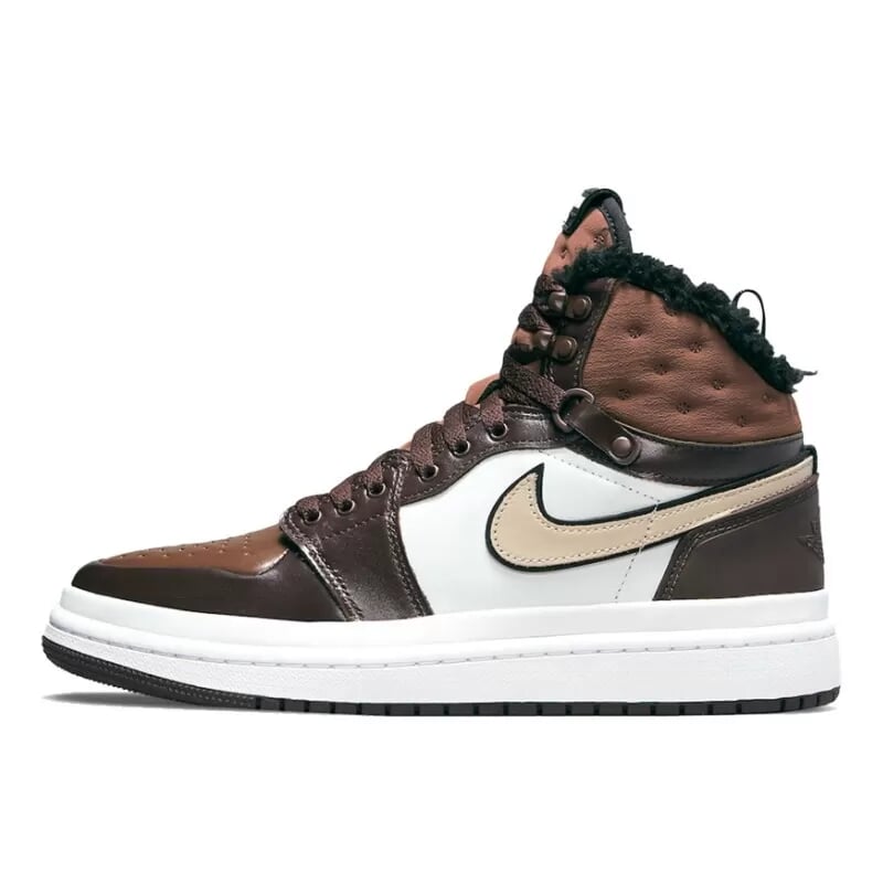 Fledermaus Shop TRAVIS SCOTT NIKE AIR JORDAN 1 OG ST SP SAIL DARK MOCHA UNIVERSITY RED BLACK Air Jordan 1 High Fur Acclimate Brown 9999