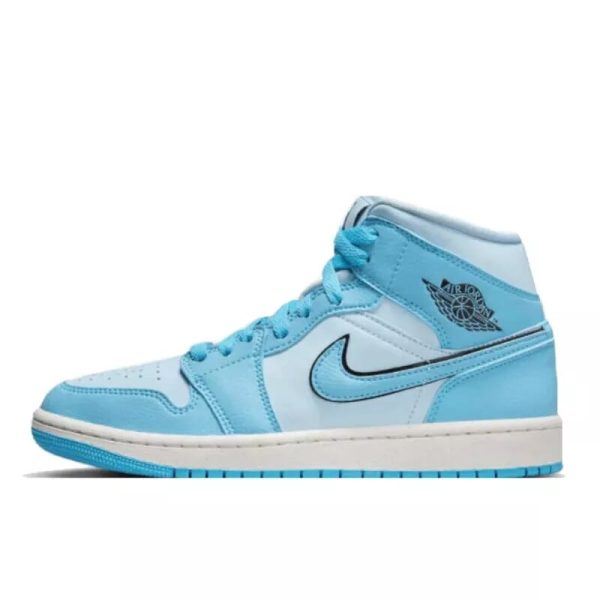 air jordan 1 mid se ice blue 9999