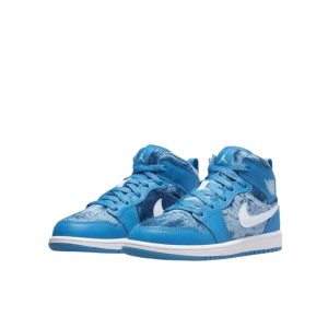 2 air jordan 1 mid washed denim children and baby 9999 scaled