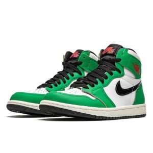 1 air jordan 1 retro high lucky green 9999