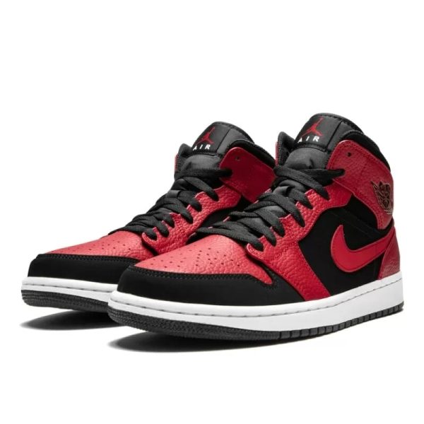 4 air jordan 1 mid reverse bred 9999