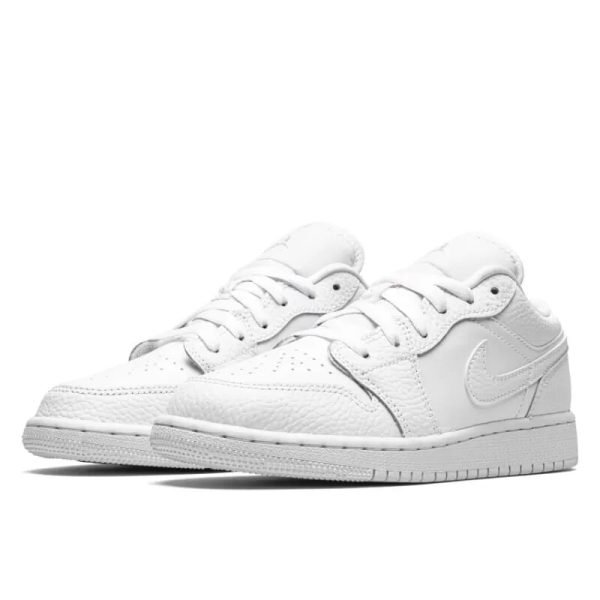 1 air jordan 1 low triple white 9999