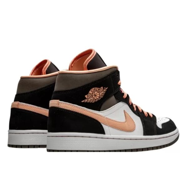 2 air jordan 1 mid peach mocha 9999