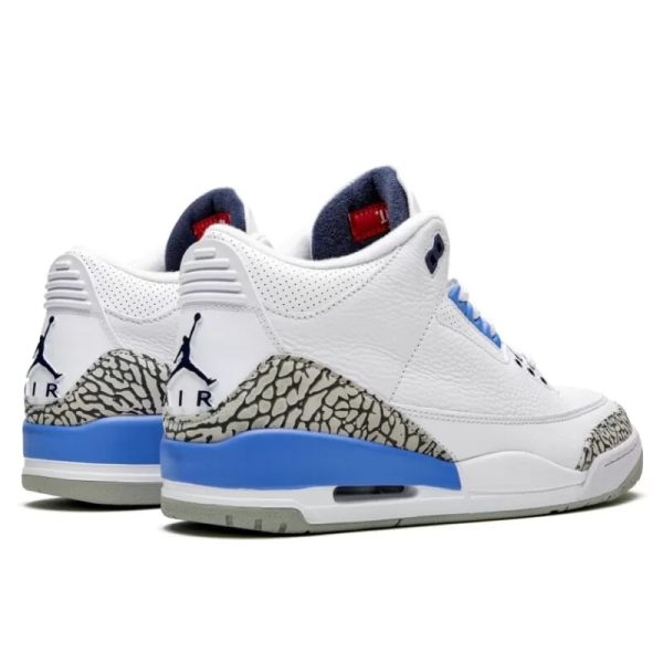 2 air jordan 3 unc 9999