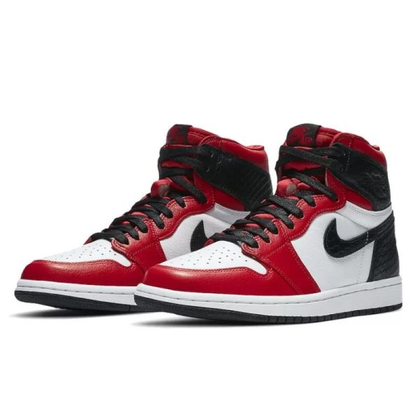 2 air jordan Deswegen 1 retro high satin snake chicago 9999