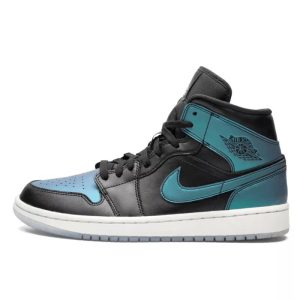 5 air jordan 1 mid iridescent black 9999