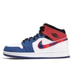 Nike retro 1 red and blue online