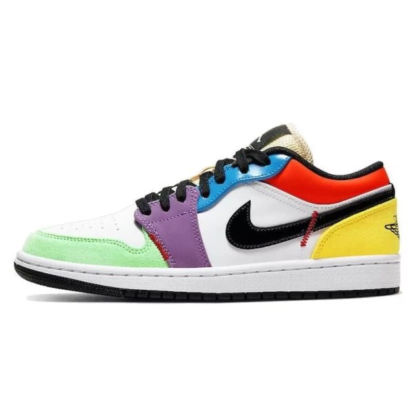 1 air jordan 1 low se multi color 9999