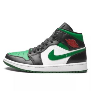 1 air jordan 1 mid pine green toe 9999