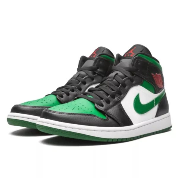 2 air jordan 1 mid pine green toe 9999