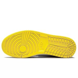 4-Air Jordan 1 Mid Yellow Toe Black   9999