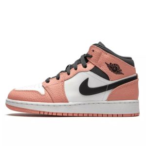 2-Air Jordan 1 Mid Pink Quartz   9999