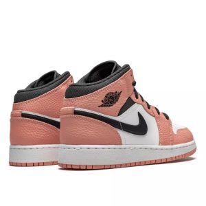 3-Air Jordan 1 Mid Pink Quartz   9999
