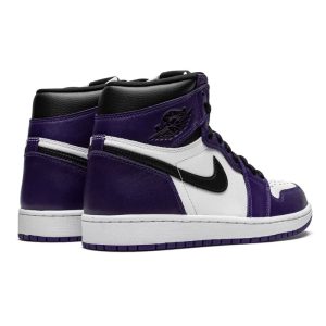 7 air jordan 1 retro high og court purple white 9999