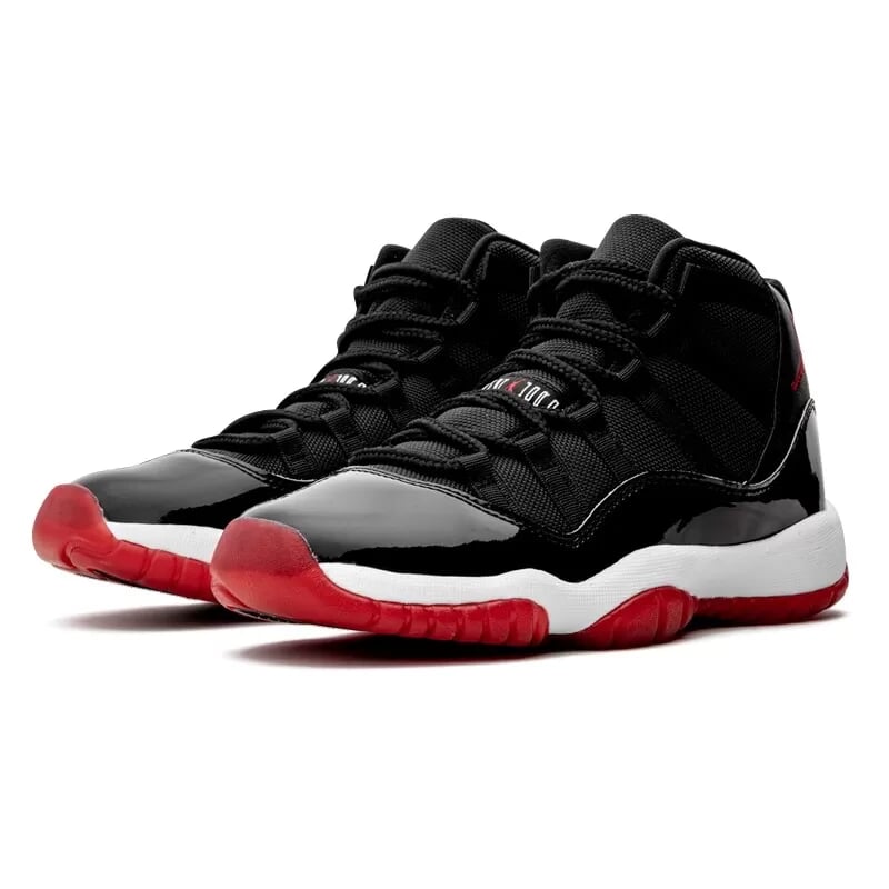 Jordan 11 retro noir et rouge online