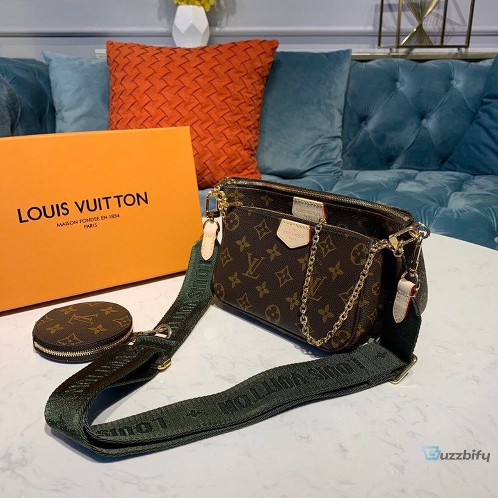 Louis Vuitton Multi Pochette Accessoires Bags Monogram Canvas Fall/Winter Collection M44813, Kaki - 7777