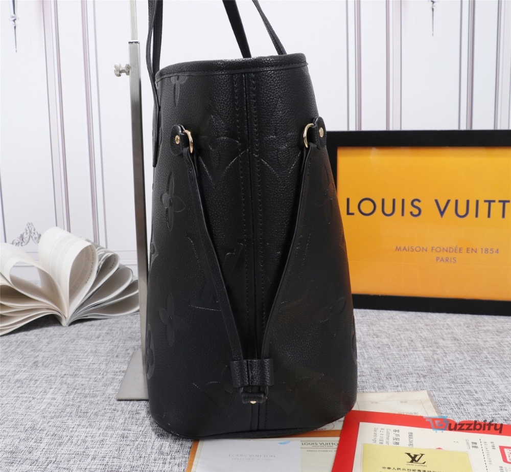 louis vuitton neverfull mm tote bag monogram empreinte black for women womens handbags shoulder bags 122in31cm lv m45685 7777 buzzbify 1 5