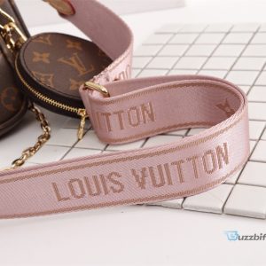 louis vuitton multi pochette accessoires monogram canvas pink for women womens handbags shoulder and crossbody bags 94in24cm lv m44840 7777 buzzbify 1 7