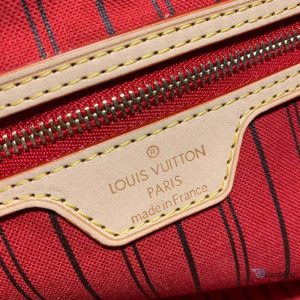 Louis Vuitton Neverfull Gm Tote Bag Monogram Canvas Red For Women Womens Handbags Shoulder Bags 15.7In40cm Lv M41181  2799