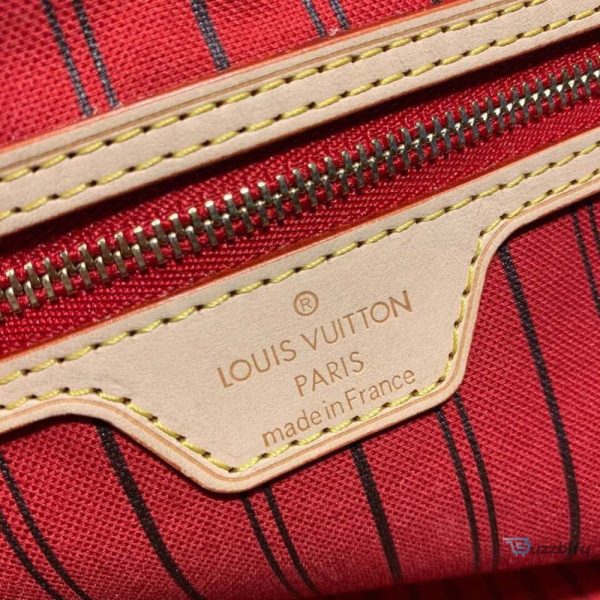 louis vuitton neverfull gm tote bag monogram canvas red for women womens handbags shoulder bags 157in40cm lv m41181 2799 buzzbify 1 2