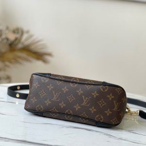 louis vuitton boulogne monogram canvas black for women womens handbags shoulder bags 114in29cm lv m45831 2799 buzzbify 1 6