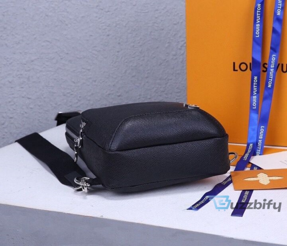 Louis Vuitton Avenue Sling Bag Taiga Black For Men Mens Bags Messenger And Crossbody Bags 12.2In31cm Lv M30443 2799 7 louis vuitton avenue sling bag taiga black for men mens bags messenger and crossbody bags 122in31cm lv m30443 2799 buzzbify 1 20