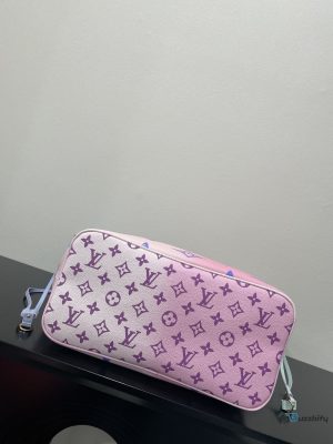 Louis Vuitton Neverfull Mm Tote Bag Monogram Canvas Sunrise Pastel For Women Womens Handbags Shoulder Bags 12.2In31cm Lv M46077  2799