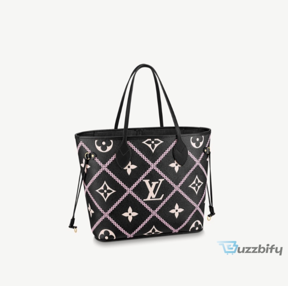 louis vuitton neverfull mm monogram empreinte black for women womens handbags tote bags 122in31cm lv m46040 2799 buzzbify 1 1