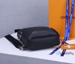 Louis Vuitton Avenue Sling Bag Taiga Black For Men Mens Bags Messenger And Crossbody Bags 12.2In31cm Lv M30443   2799