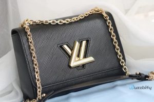 louis vuitton twist mm epi black for women womens handbags shoulder and crossbody bags 94in23cm lv 2799 buzzbify 1 14