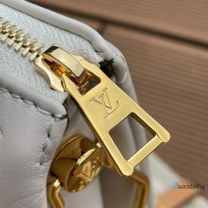 louis vuitton coussin pm monogram embossed puffy white for women womens handbags shoulder and crossbody bags 102in26cm lv m57793 2799 buzzbify 1 1