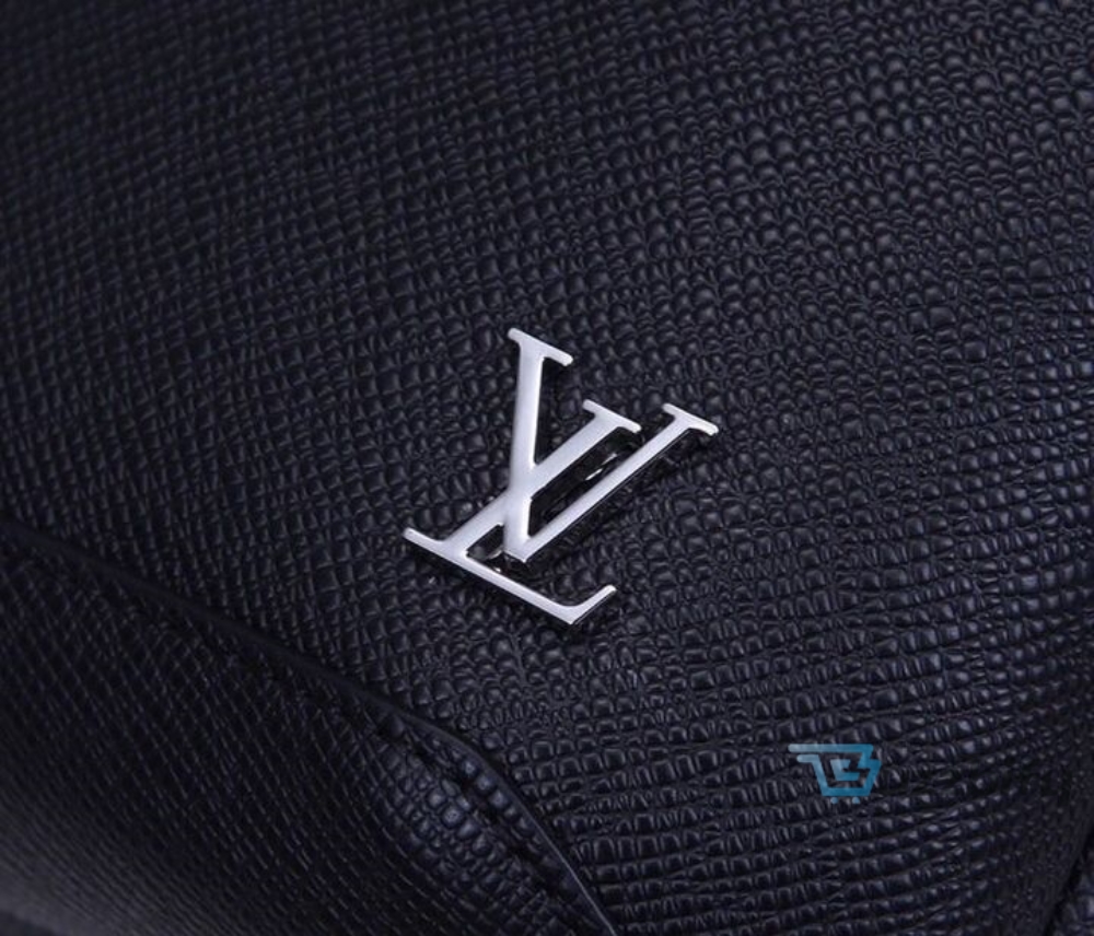 Bolso de mano Louis Vuitton Looping en lona Monogram y cuero natural