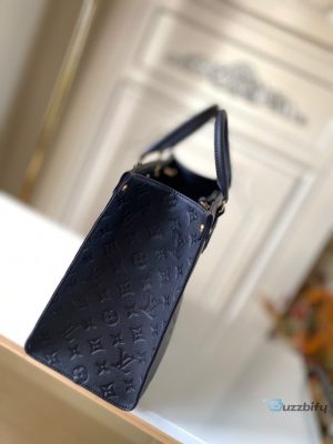 Louis Vuitton Onthego Mm Monogram Empreinte Tote Bag Black For Women 35Cm Lv M45595   2799